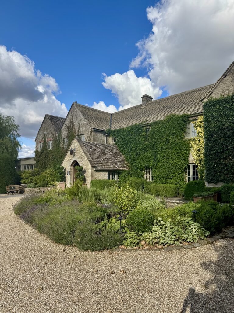 Calcot & Spa hotel near Tetbury used on Backroads Cotswolds walking trip